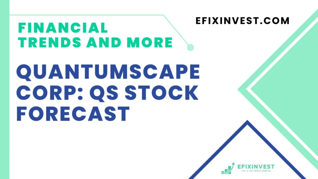 Quantumscape Corp: QS Stock Forecast