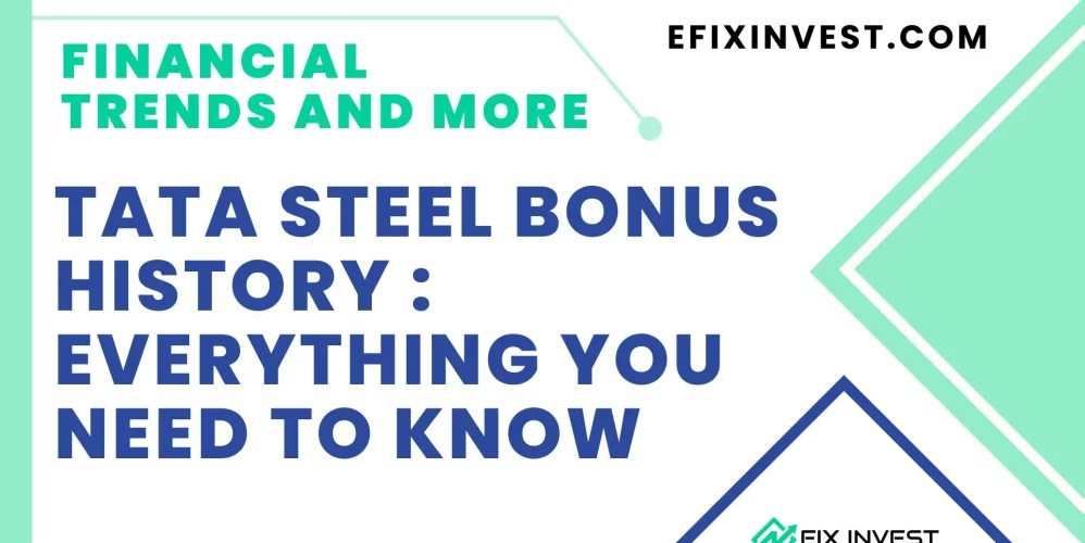 Tata Steel Bonus History